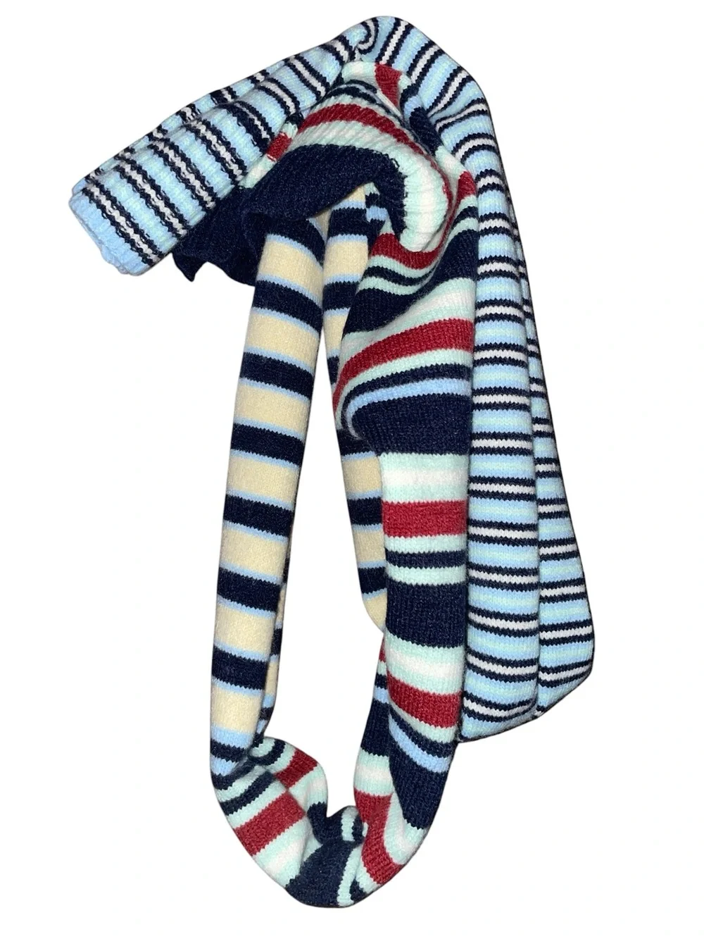 Free People Stars hollow stripe skinny scarf NWT - Picture 4 of 5